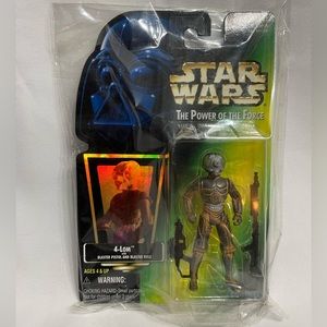 Star Wars The Power Of The Force 4-Lom Action Figure VINTAGE Kenner 1997